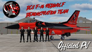 DCS F-16 REDWOLF DEMO! TEAM PV