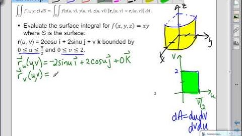 Calculus III Surface Integrals Part 2