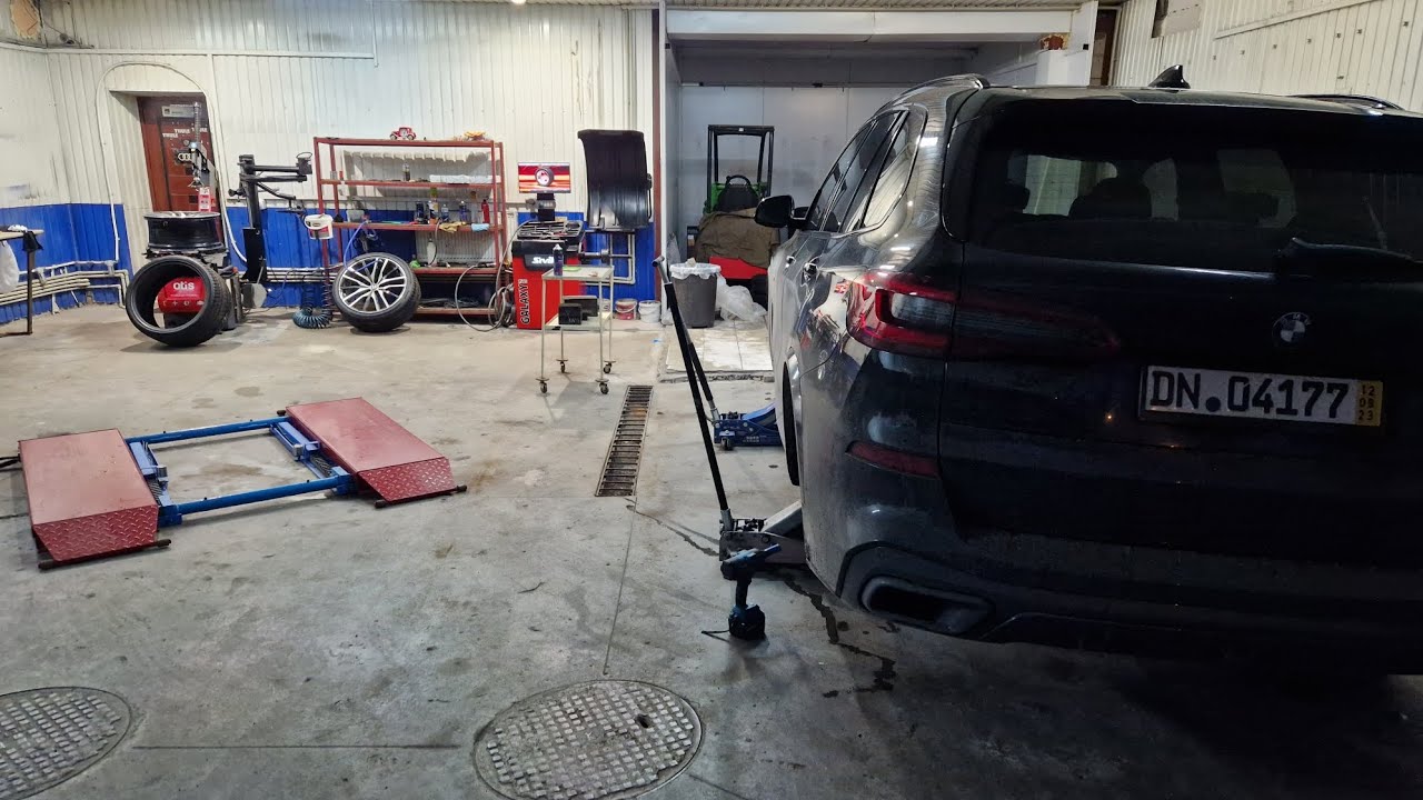 Хороший шиномонтаж. - YouTube