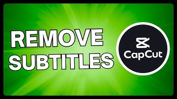 How to Remove Subtitles in Capcut PC & Mac | Delete Subtitles Capcut | Delete Captions | Tutorial