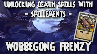 Wizard101 Learning Death Spell With - Spellements - Wobbegong Frenzy