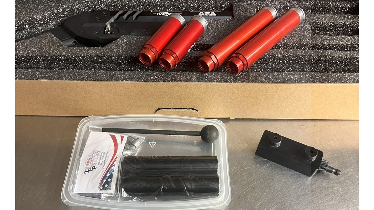 2nd Custom AEA Harpoon 357 Beehive barrel video on loading and using it VID201