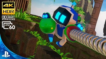 Astro Bot Az-Tech Trail - ALL Bots & ALL Puzzle Pieces Collected! (100% Completion)