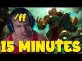 TYLER1 MAKES LOSERS FF 15 | ILLAOI TOPLANE GOD | TOP GAP 1V9