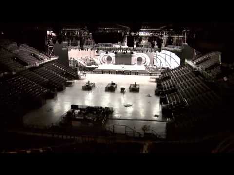 Time lapse concerts des Enfoirés - Janvier 2011 - Arena Montpellier