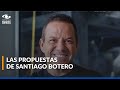 Santiago Botero, candidato presidencial, expone sus propuestas en Noticias Caracol