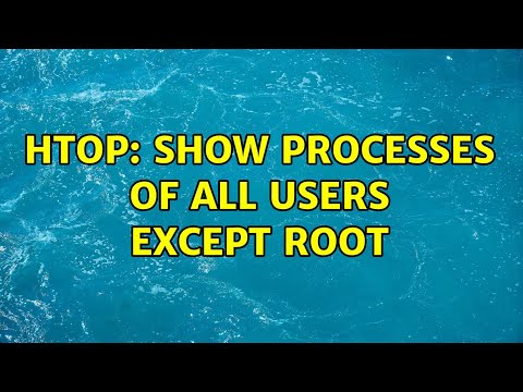 htop: show processes of all users except root