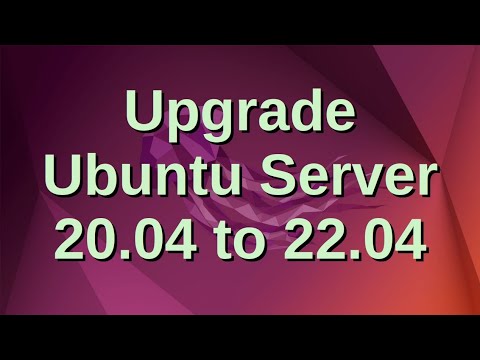 Upgrade Ubuntu Server 20.04 to 22.04