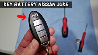 NISSAN JUKE KEY FOB BATTERY REPLACEMENT 2011 2012 2013 2014 2015 2016 2017 2018 2019