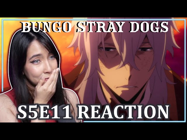 REACT: BUNGOU STRAY DOGS 5 Temporada Episódio 11/ UM FINAL CHEIO DE PLOT! 