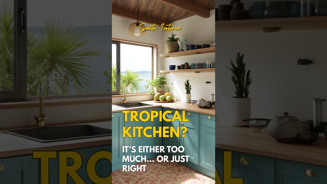 #73. Is Your Tropical Kitchen Design TOO EXTREME For Daily Life?