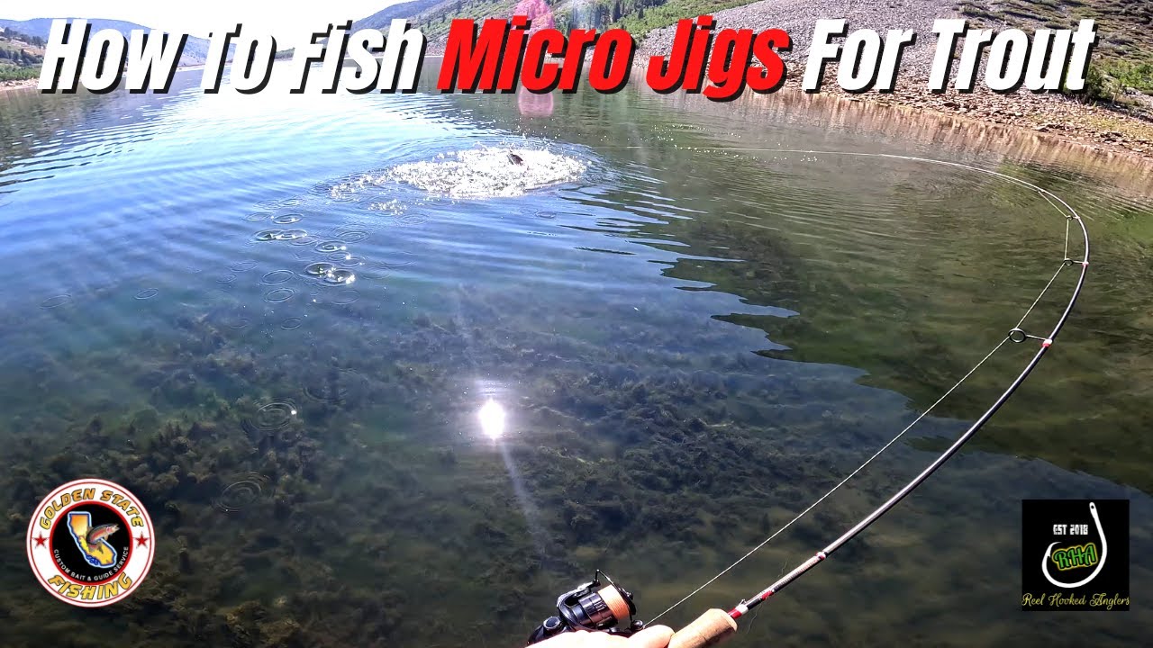 How to Fish Micro Jigs For Trout 