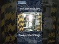 Mold Test Of Heavy Duty 3 Way Pipe Fittings