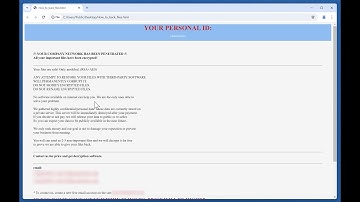 AttackFiles ransomware (.attackfiles virus) - how to remove?