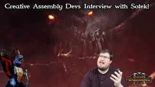 Exclusive! Total War Warhammer 3 Developers Interviewed by Sotek (and Turin!)