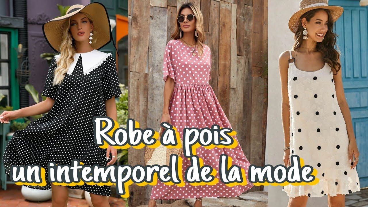 la Robe à Pois, un intemporel de la Mode - YouTube