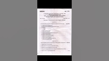 du sol bcom 5th semester enterprenyourship development previous year question paper and imp question