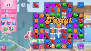 Candy Crush Saga Level 843 - No Boosters