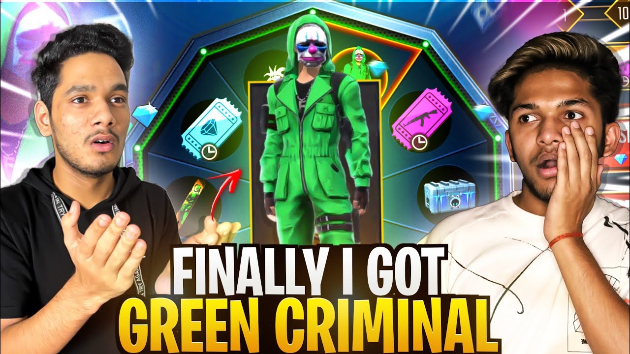 I GOT GREEN CRIMINAL BUNDLE IN ONE SPIN?😲😲😲
