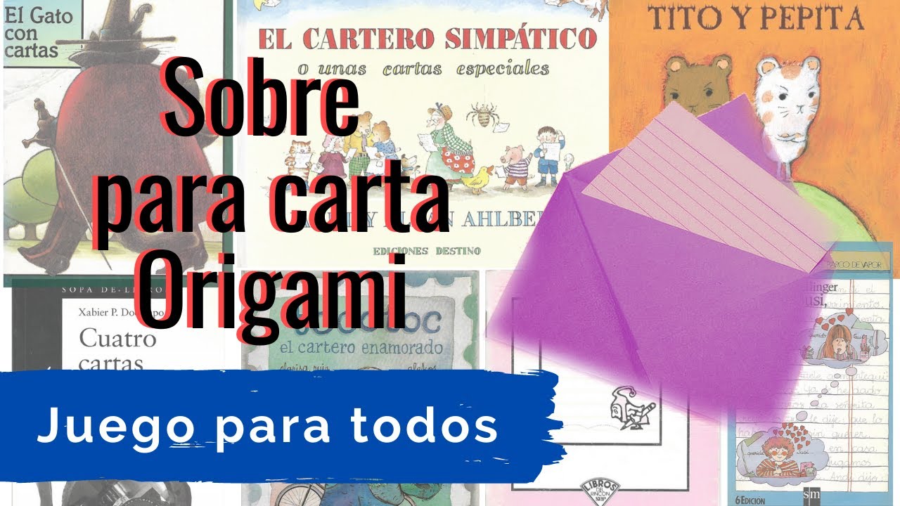 Cómo hacer un sobre de cartas