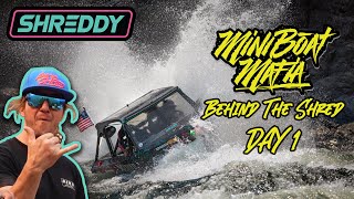 We Brought the DEATHBOAT to White Water Rapids - Behind the Shred Vlog (Day 1)