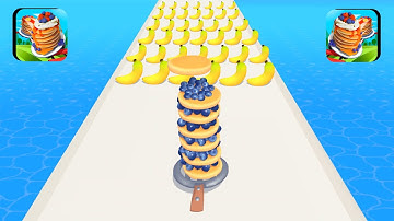 Pancake Run 🌮🥗🍱 in New Levels iOS,Android Walkthrough Game All Trailers Pro Mobile 4K P78