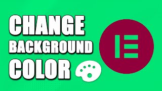 How To Change Background Color In Elementor (EASY!)