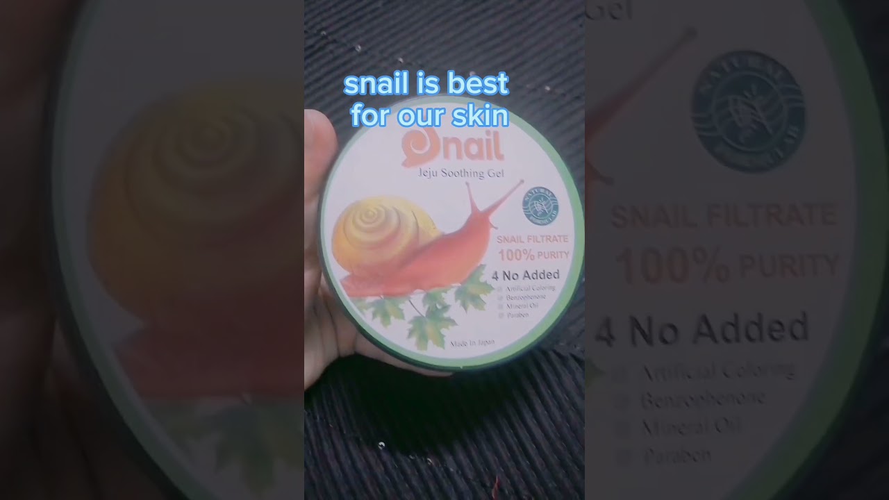 snail gel 🤍 