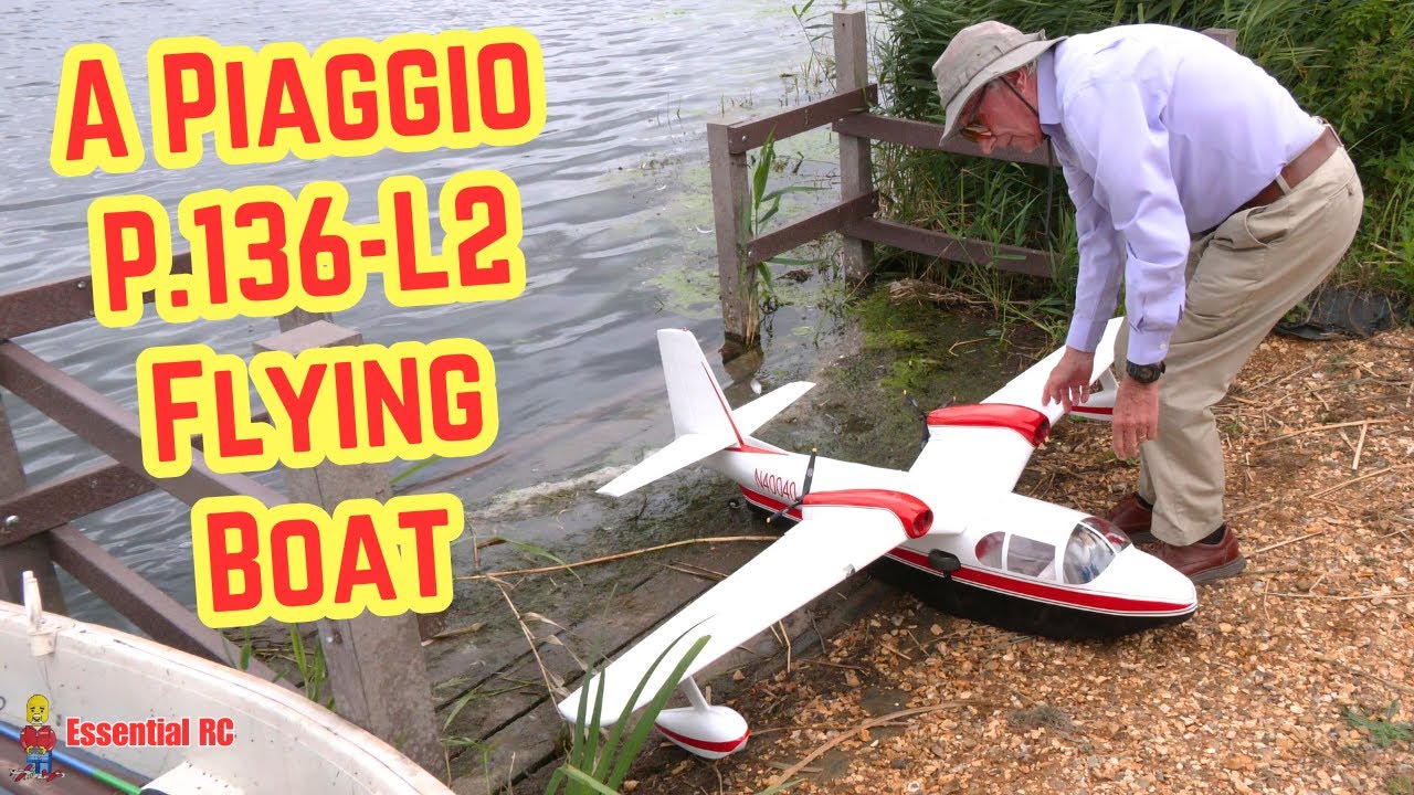 EXPERT AERO-MODELLING ! A Piaggio P.136-L2 RC Flying Boat