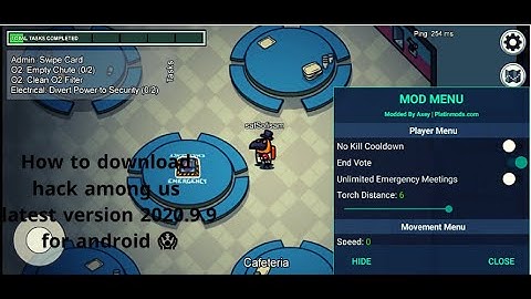 Among us mod menu apk  + all unlock