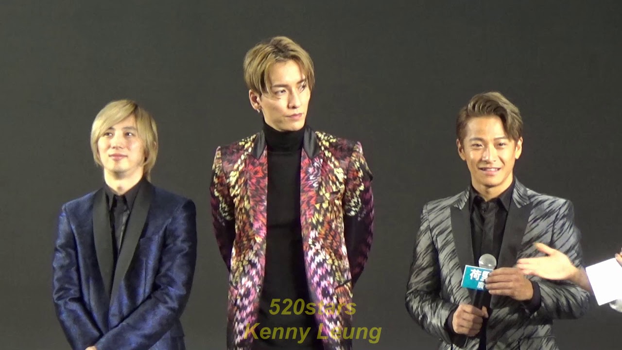 [中字] w-inds.(ウィンズ) Press Conference In Hong Kong 20171110