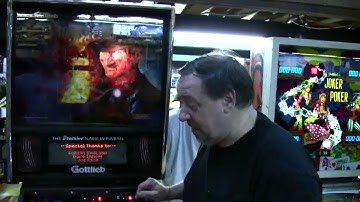 #339 Gottlieb NIGHTMARE ON ELM STREET Pinball Machine-How to FIX your CLAW! TNT Amusements