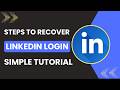 How to recover LinkedIn login