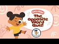 Opposite Words Quiz for Kids! 🧠 Letters &amp; Grammar Challenge | StudyBuddy