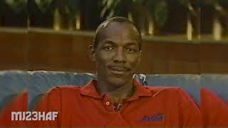 Clyde Drexler Interview before Finishing Off Utah Jazz in the West (1992.05.17)