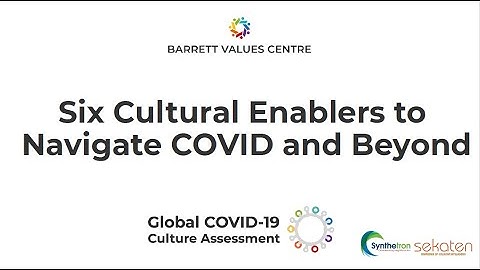 BVC in Action Webinar: Follow up: Six Culture Enablers to Navigate COVID and Beyond