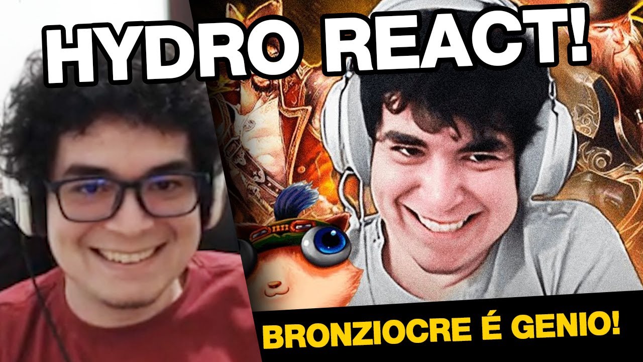 HYDROGEN REACT - COMO o HYDROGEN REALMENTE JOGA LEAGUE of LEGENDS