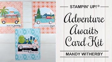 Adventure Awaits! Create cute retro inspired cards | Stampin