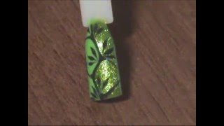 Весенний, летний, яркий дизайн/ Акриловая пудра/ Bright nail art design screenshot 1