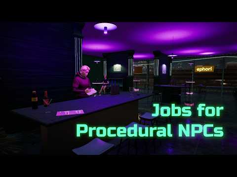 Putting My Procedural City's NPCs To Work thumbnail