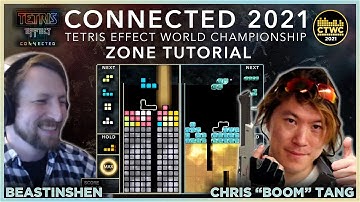 Tetris Effect: Connected Zone Battle Tutorial featuring Chris Tang and Beastinshen!