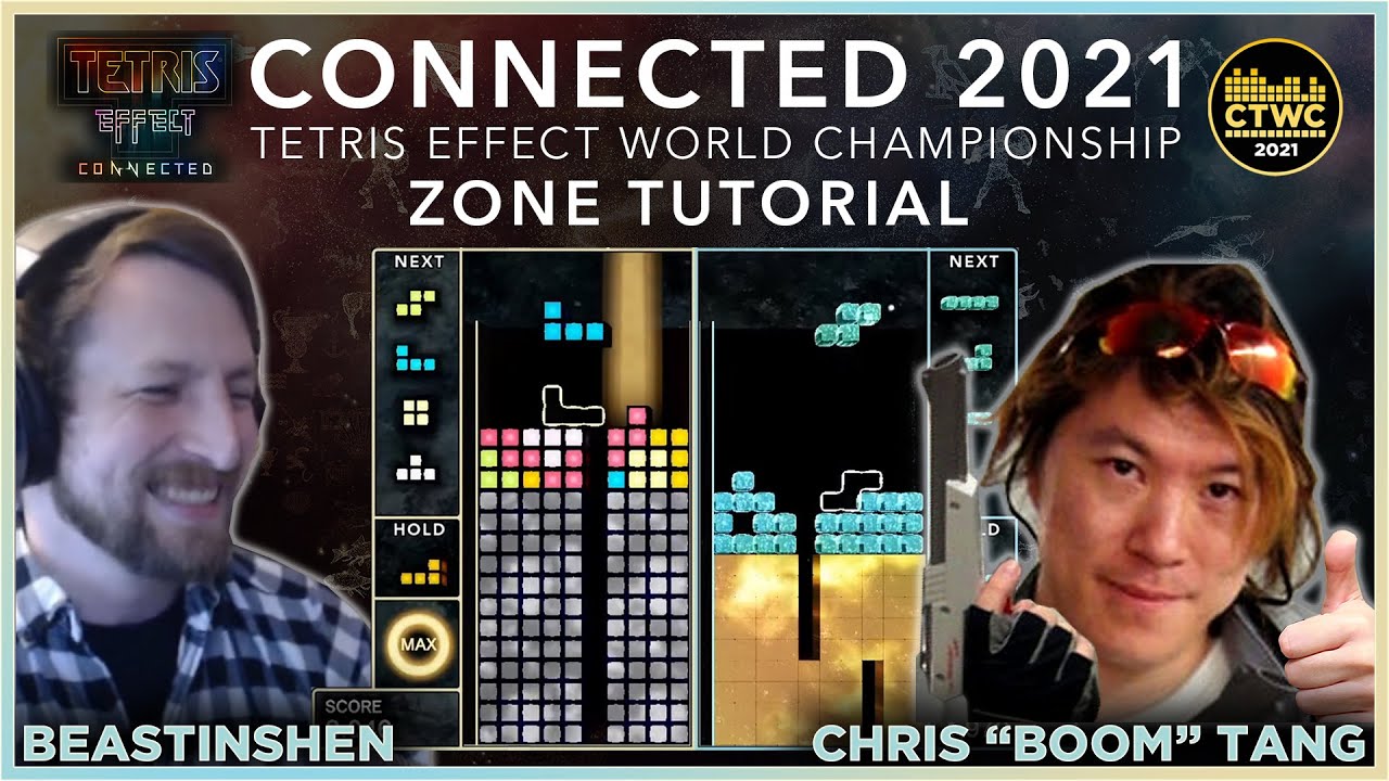 Tetris Effect: Connected Zone Battle Tutorial featuring Chris Tang and Beastinshen!