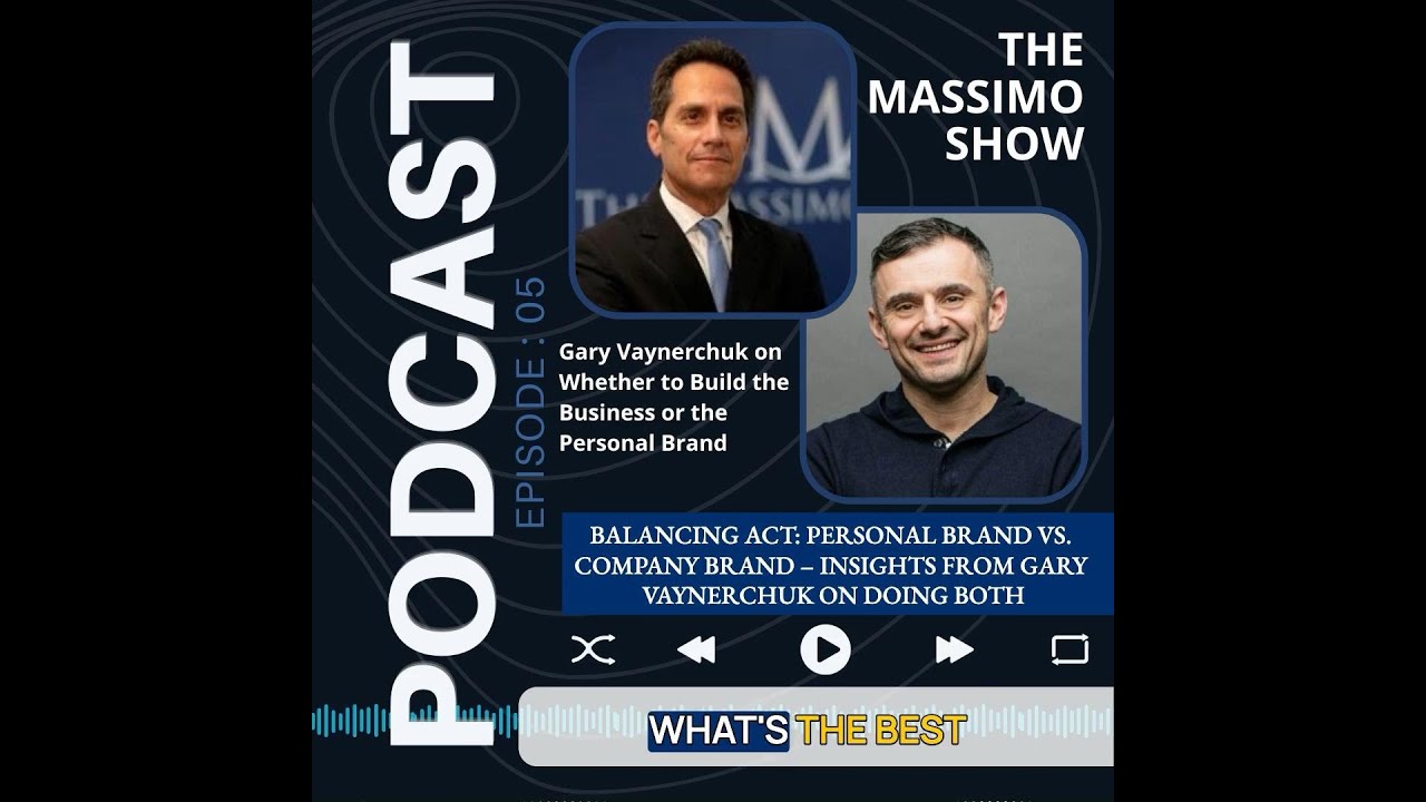 The Massimo Show Ep:5 - Gary Vaynerchuk on Building Brand