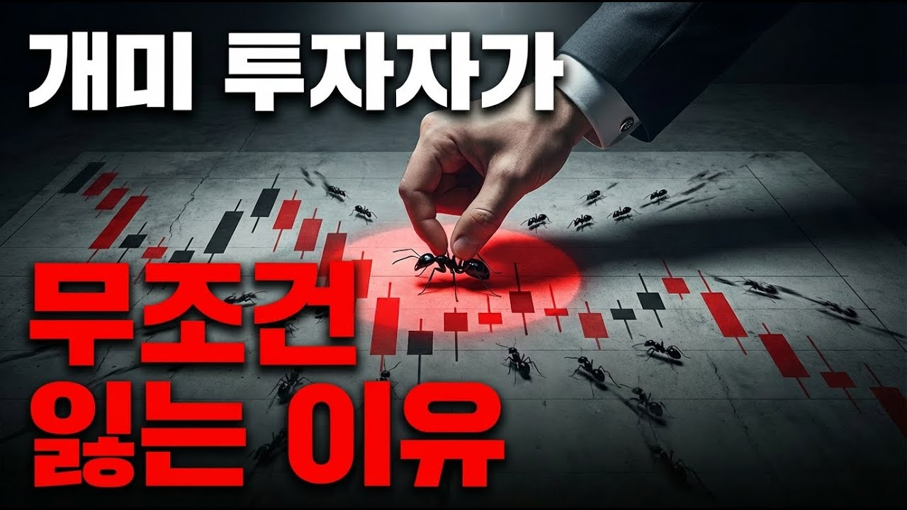 주식 개미 투자자가 무조건 망하는 이유  358만 계좌 데이터 분석 결과