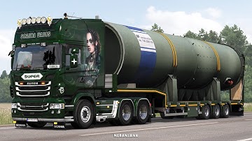 ETS2 Mod | Scania R V8 (Two Variants) Open Pipe Sound V12  [ETS2 v1.39]