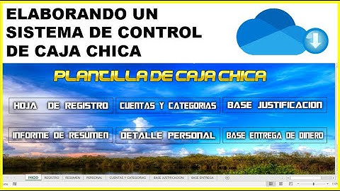 Plantilla de caja chica en EXCEL - Explicación paso a paso + archivo descargable