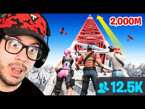 Fortnite Only Up TOWER! (New Map)