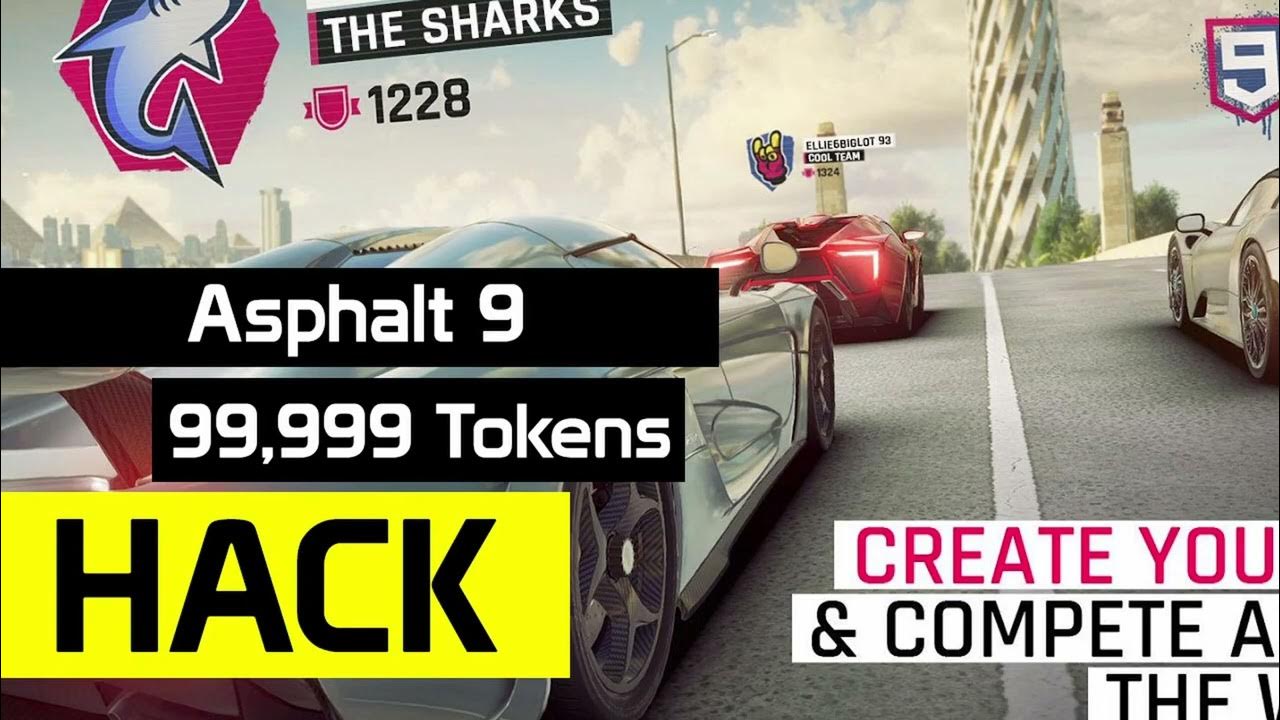 Asphalt 9 Game Asphalt 9 Legends Hack Credits & Tokens Asphalt 9