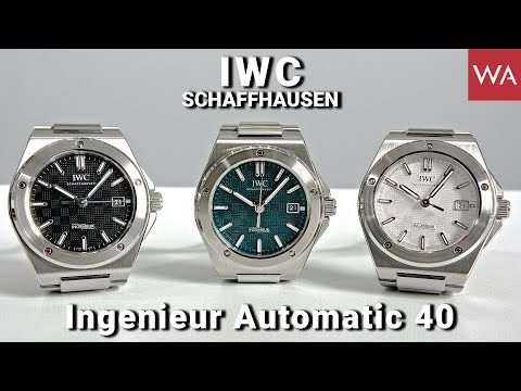 IWC Schaffhausen Ingenieur Automatic 40. The Gérald Genta icon is back! Better than ever!