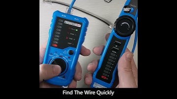 Wire Tracer: Test Equipment - Multifunctional RJ11 RJ45 Cable Tester Wire Tracker